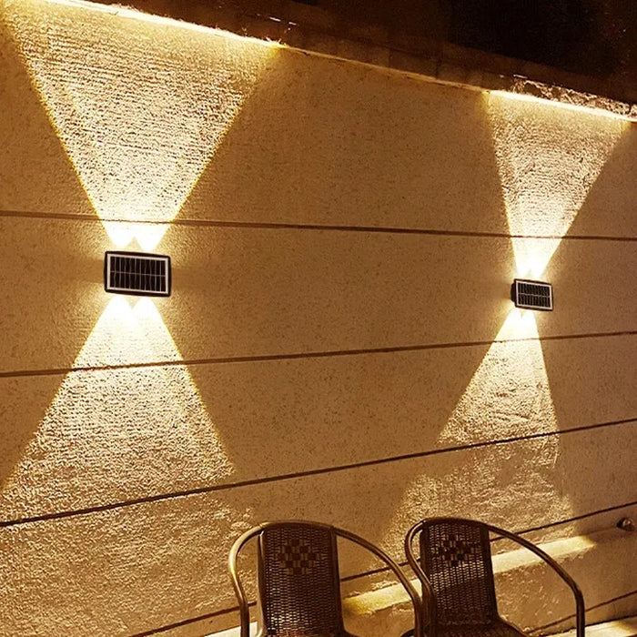 EcoBright - LED-wandlamp op zonne-energie