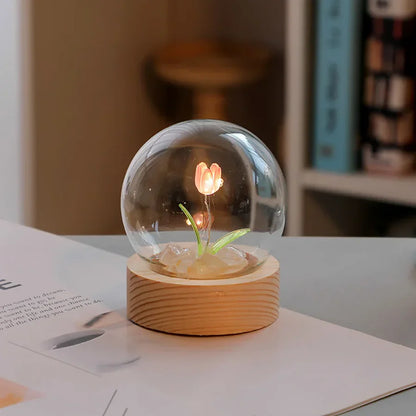 TulipGlow - tulp tafelbureaulamp