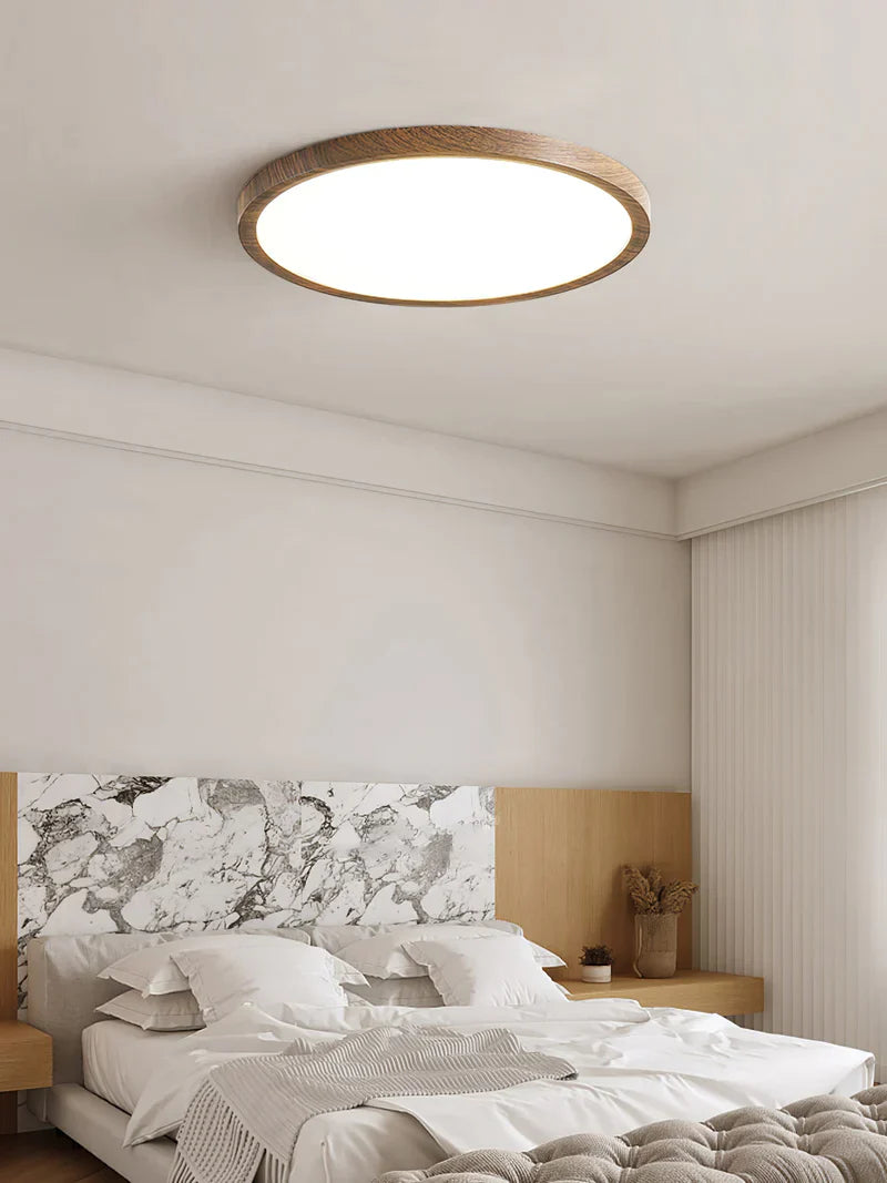 Ultradunne ronde plafondlamp