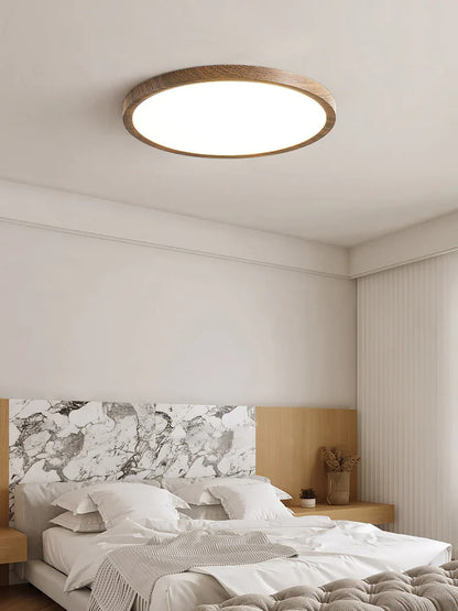 Ultradunne ronde plafondlamp