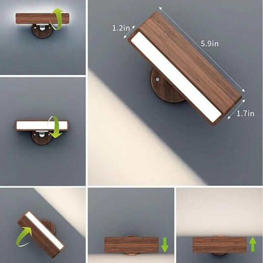 Oplaadbare design wandlamp