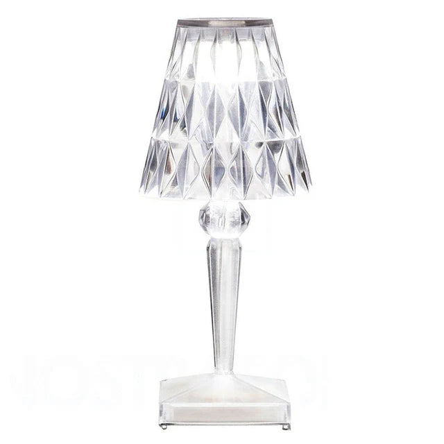 Luminouscrystal - tafellamp gemaakt van acryl kristal art