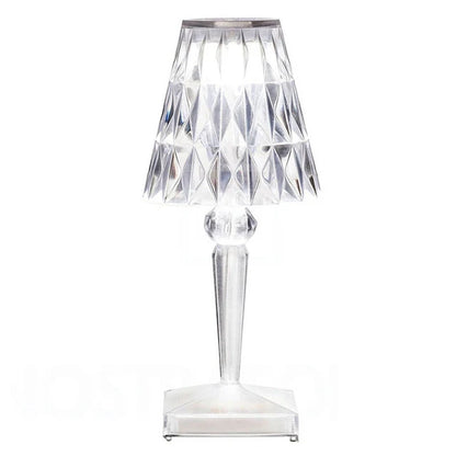 Luminouscrystal - tafellamp gemaakt van acryl kristal art