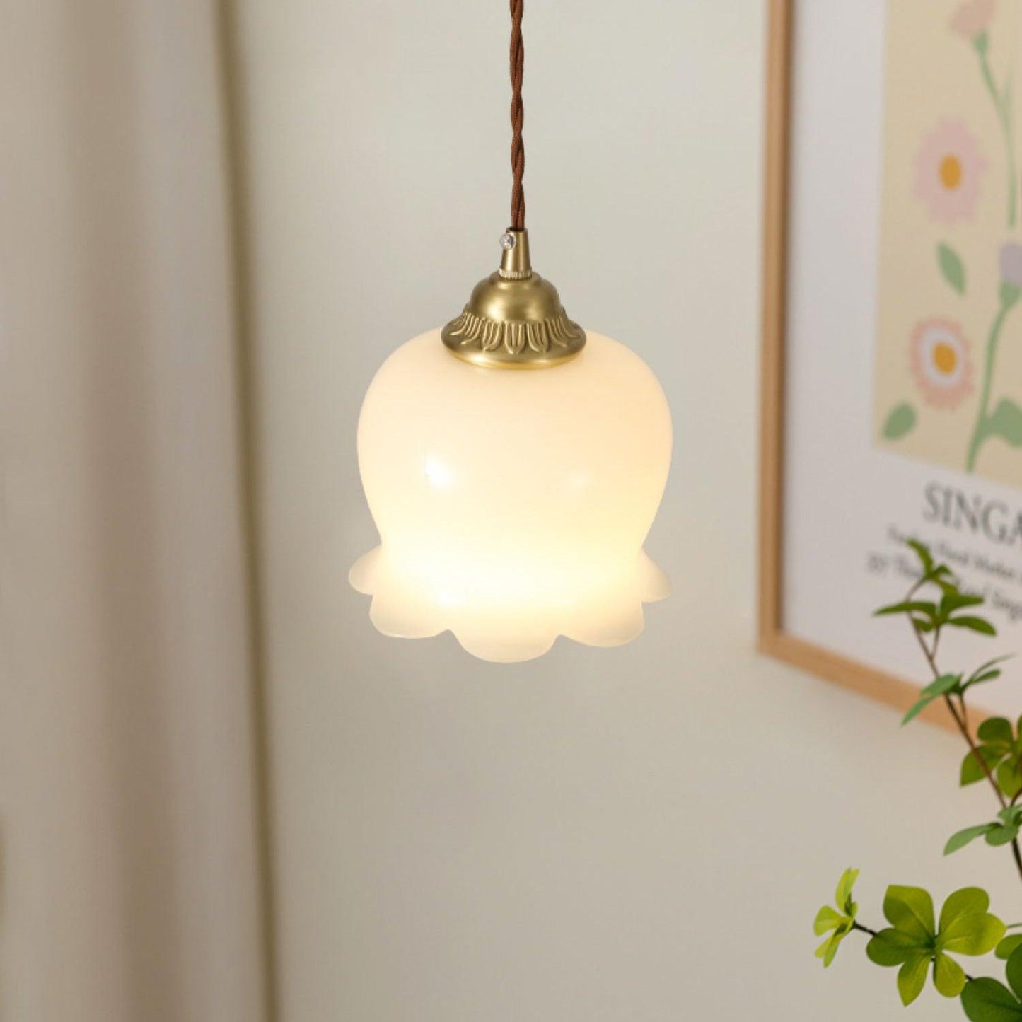 Talblume hanglamp