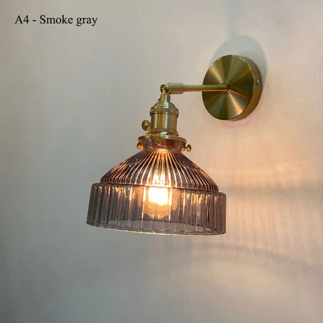Scandinavische vintage wandlamp