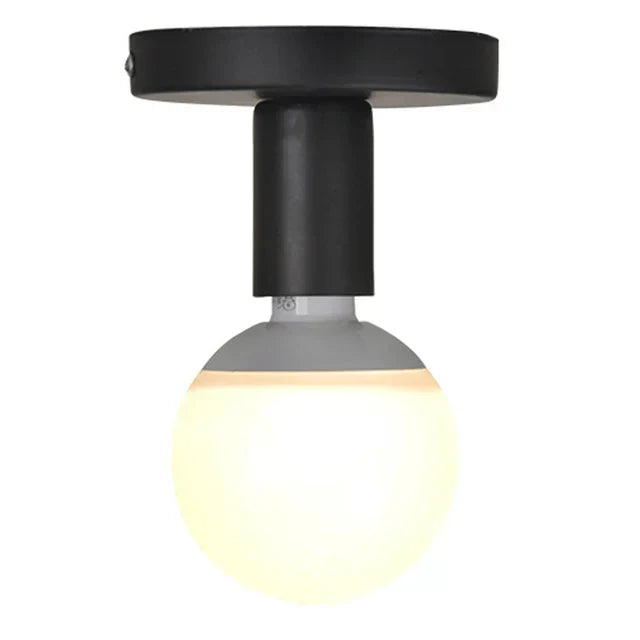 Stralende eenvoud – zeer eenvoudige vintage hanglamp