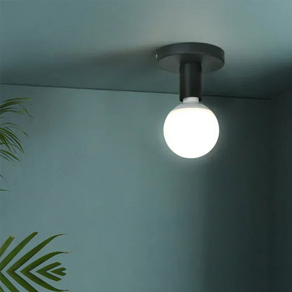 Stralende eenvoud – zeer eenvoudige vintage hanglamp
