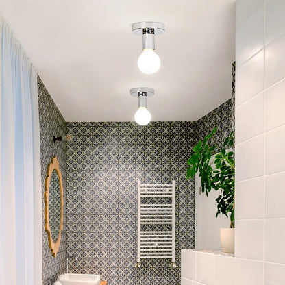 Stralende eenvoud – zeer eenvoudige vintage hanglamp