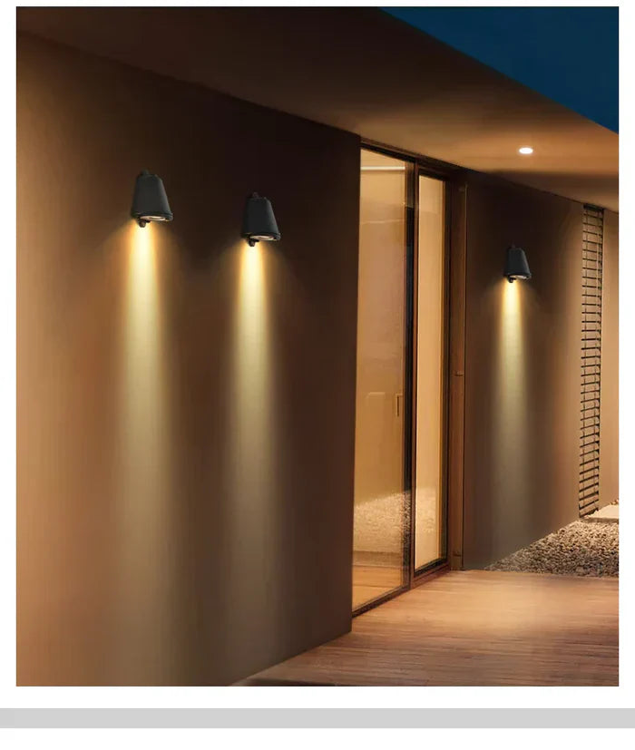 ZonnewendeGlow | buitenwandlamp gemaakt van aluminium