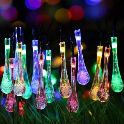 Dewdropdelight - dauwdruppel-lichtketting op zonne-energie