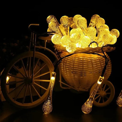 Dewdropdelight - dauwdruppel-lichtketting op zonne-energie