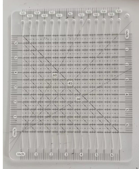 5-in-1 Quilt-schneideschablone