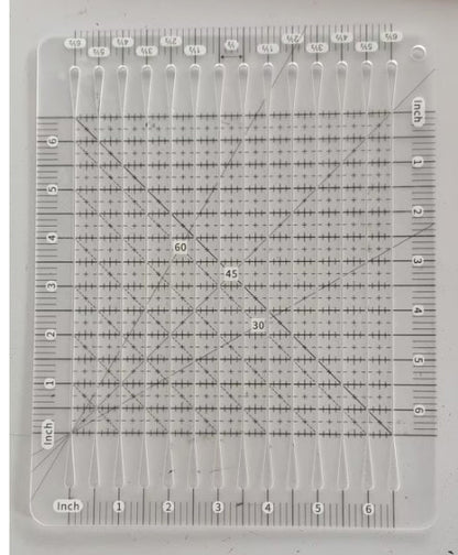 5-in-1 Quilt-schneideschablone