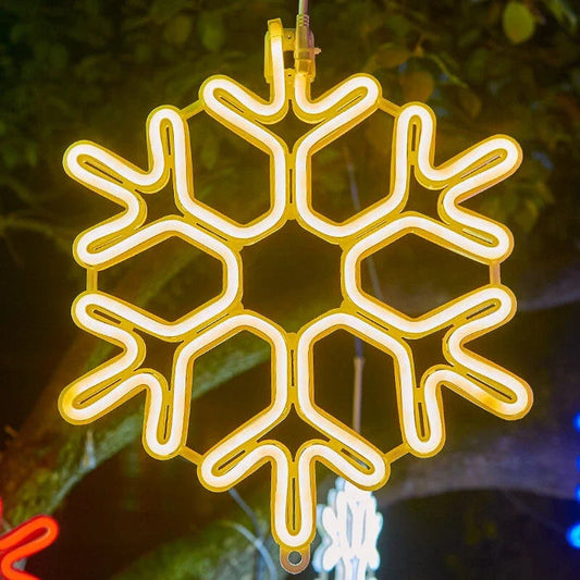 Kerstmis LED waterdichte sneeuwvlok licht