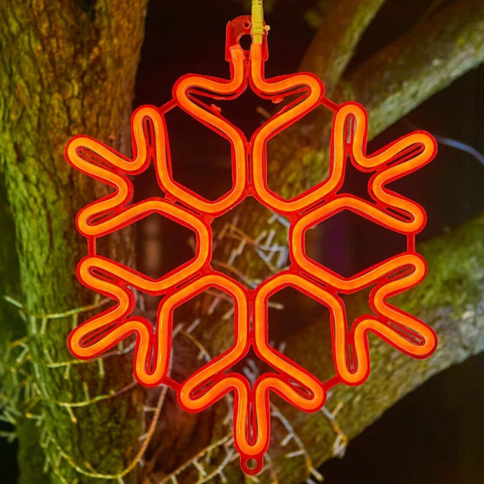 Kerstmis LED waterdichte sneeuwvlok licht
