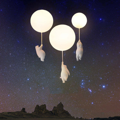 SkyDream plafondlampen kinder hanglamp beer en ballon