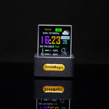 Trendy mini-transparant wifi-natter display