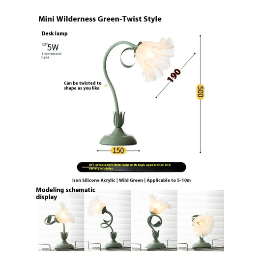 Calla bloemen vloerlamp