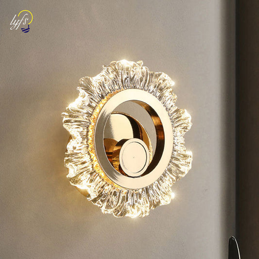 Sunburst - gouden lamp