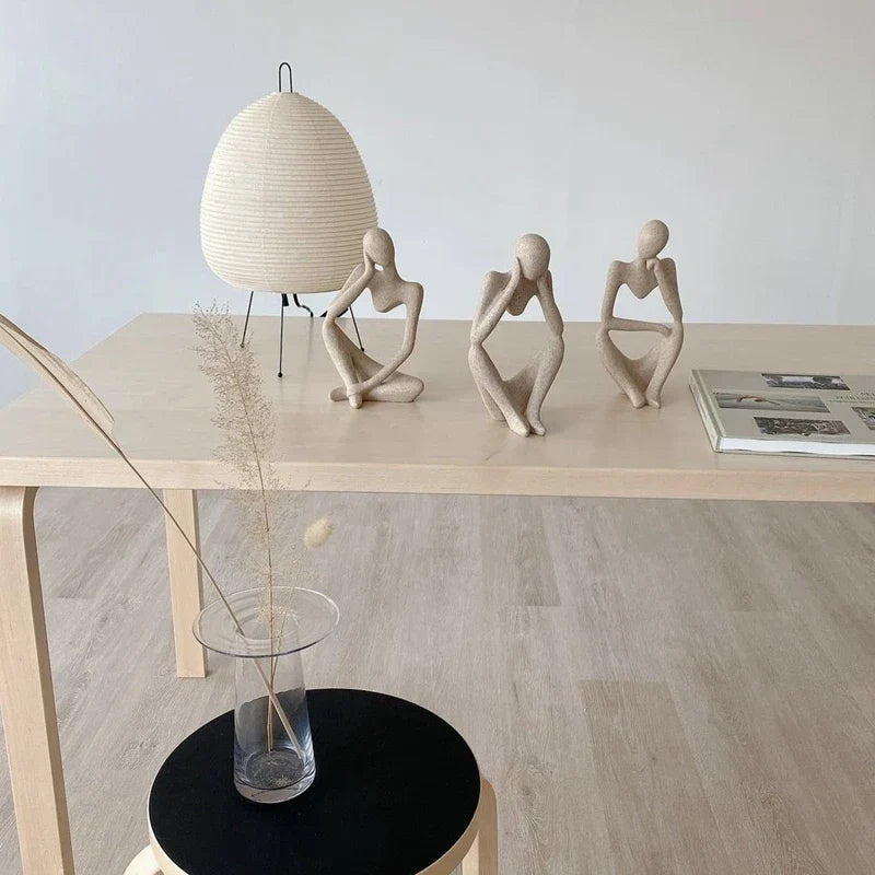 De beelden van de abstracte denker