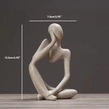 De beelden van de abstracte denker