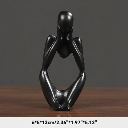 De beelden van de abstracte denker