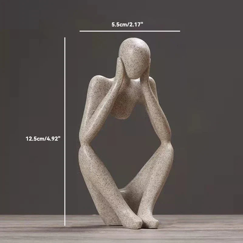 De beelden van de abstracte denker