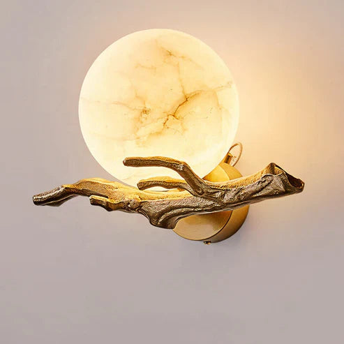 MarbleGlow – moderne creatieve marmeren wandlamp