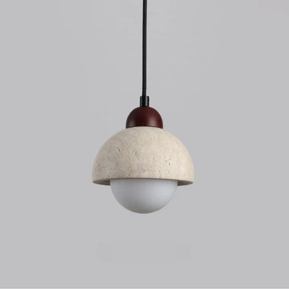 Hanglamp in natuurlijk marmer