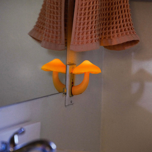 Paddestoel wandlamp