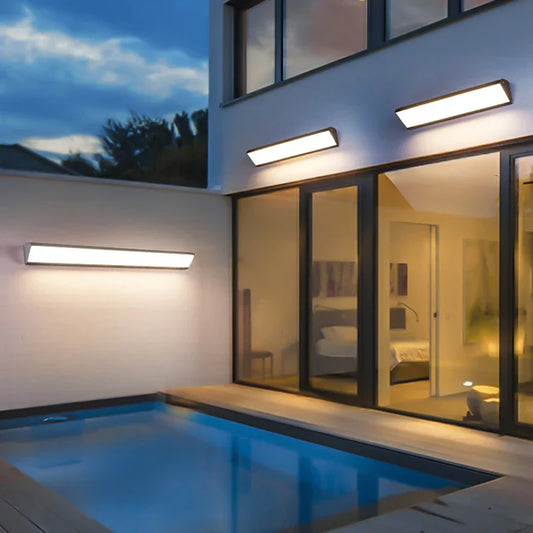 PatioGlow - waterdichte LED-wandlamp