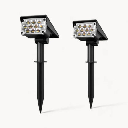Draadloze led solar tuinspot deluxe