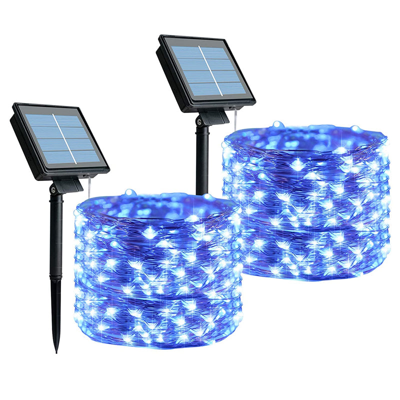 Kerstverlichting op zonne-energie voor gebruik buitenshuis | waterdichte tuinverlichting op zonne-energie