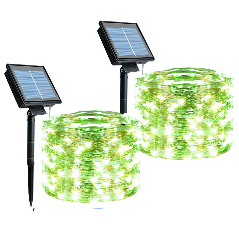 Kerstverlichting op zonne-energie voor gebruik buitenshuis | waterdichte tuinverlichting op zonne-energie