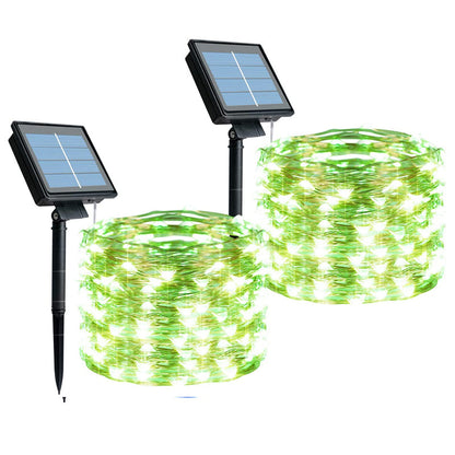 Kerstverlichting op zonne-energie voor gebruik buitenshuis | waterdichte tuinverlichting op zonne-energie