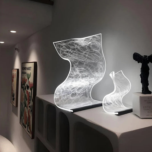 Acryllux | elegante led tafellamp met modern design