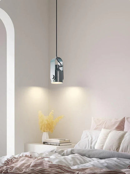 Noordse hanglamp | hout & metaal