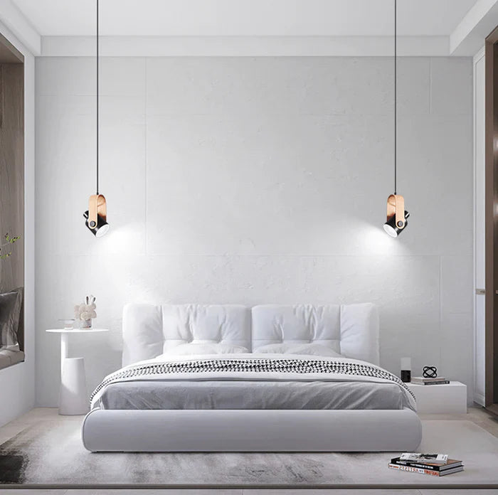 Noordse hanglamp | hout & metaal
