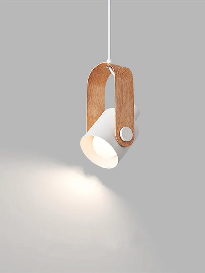Noordse hanglamp | hout & metaal