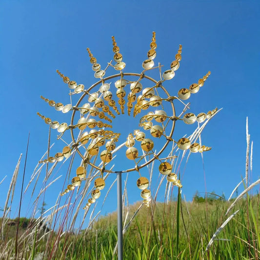 WindDance - kinetische windmolen gemaakt van metaal