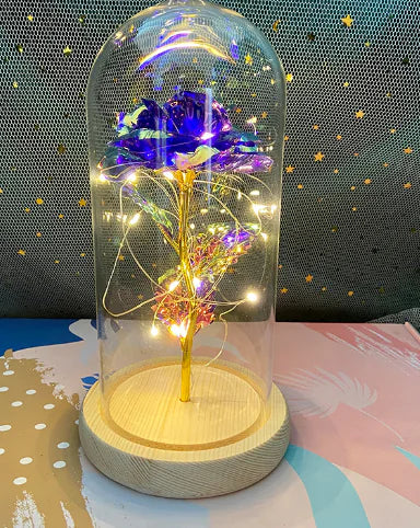 Galaxy rose eeuwige lamp