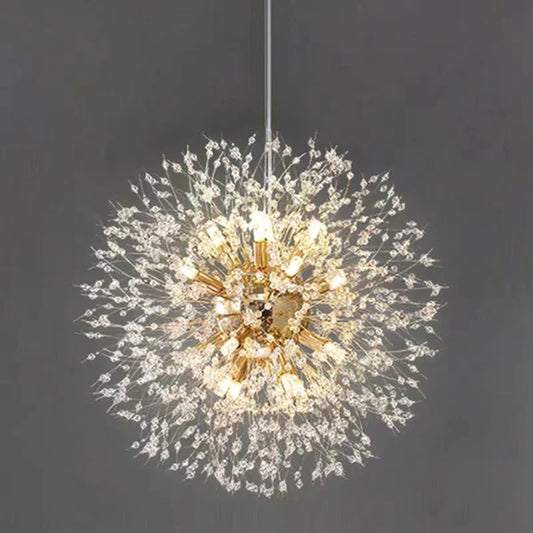 Kristallen LED hanglamp