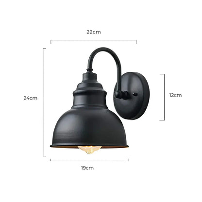Antiqueglow | buitenwandlamp in vintage stijl