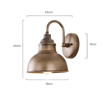 Antiqueglow | buitenwandlamp in vintage stijl